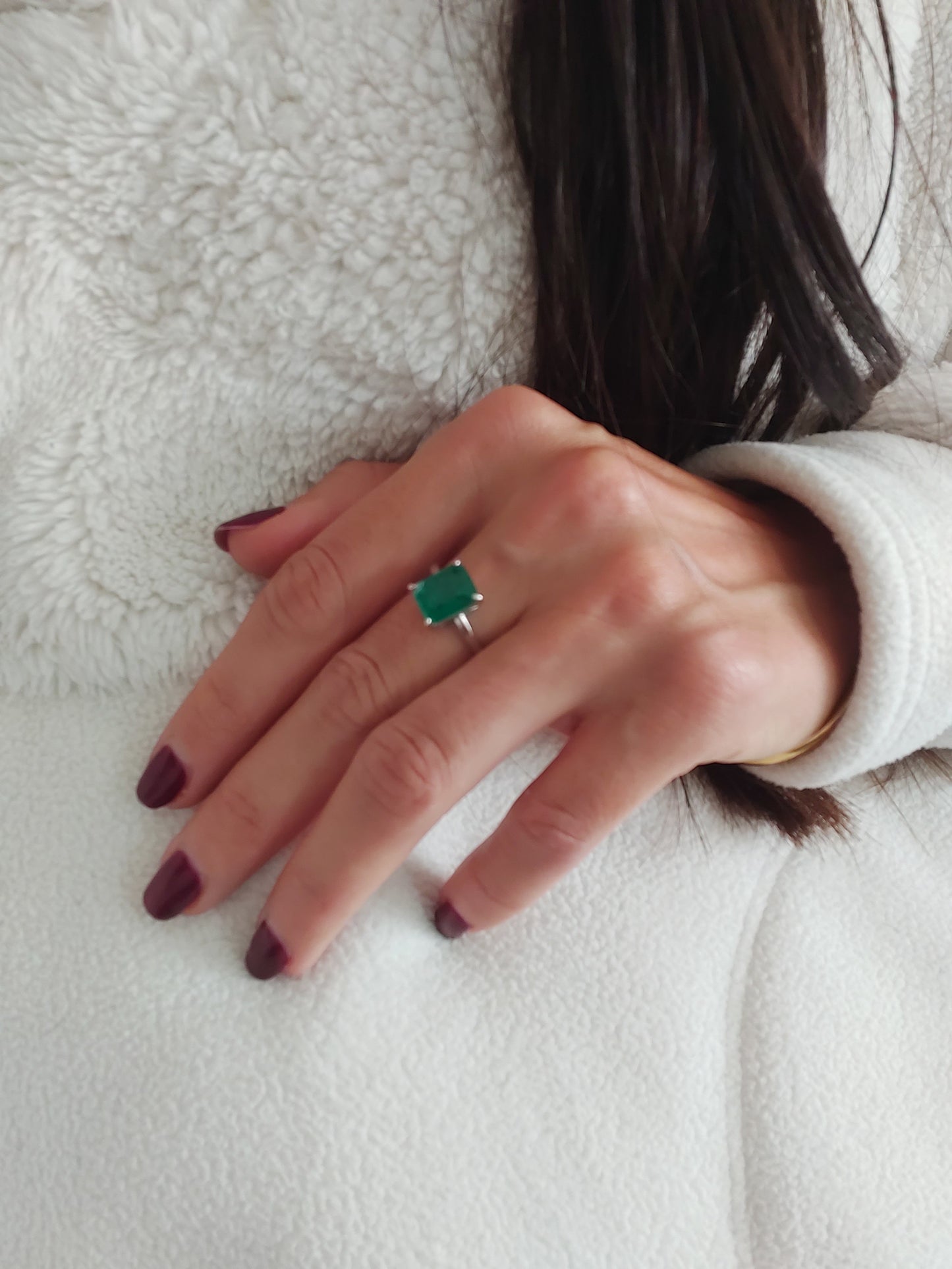 CLASIC EMERALD RING