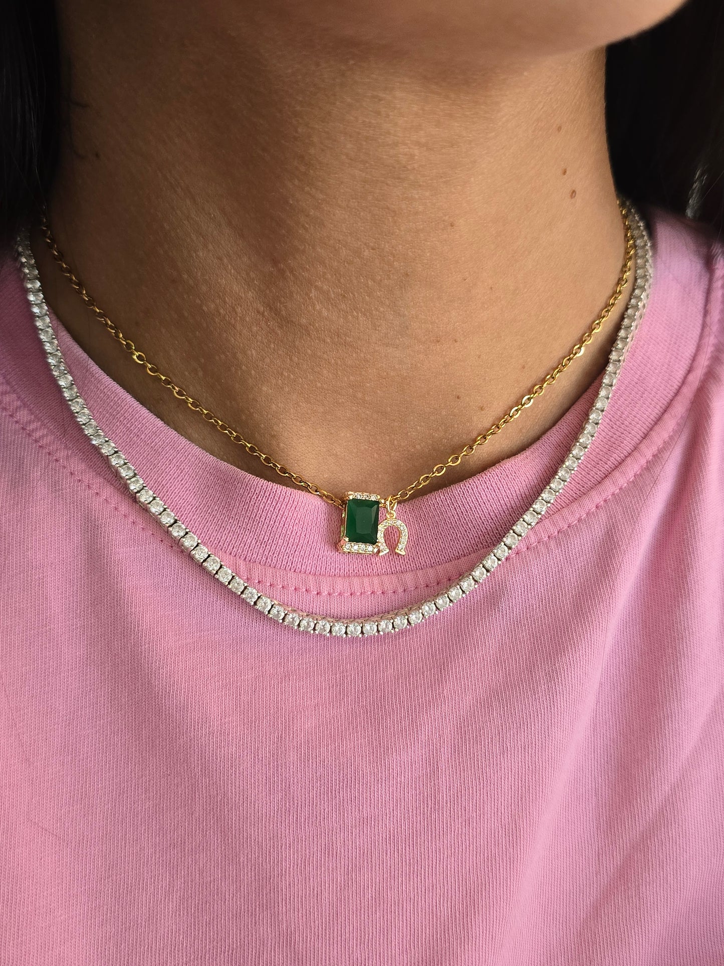 QUE SUERTE LA MIA Collar