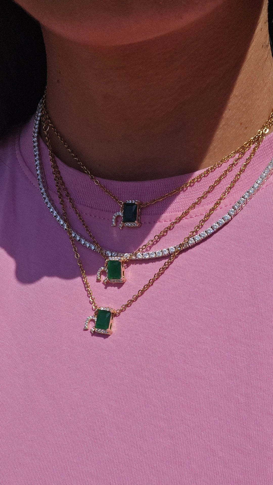 QUE SUERTE LA MIA Collar
