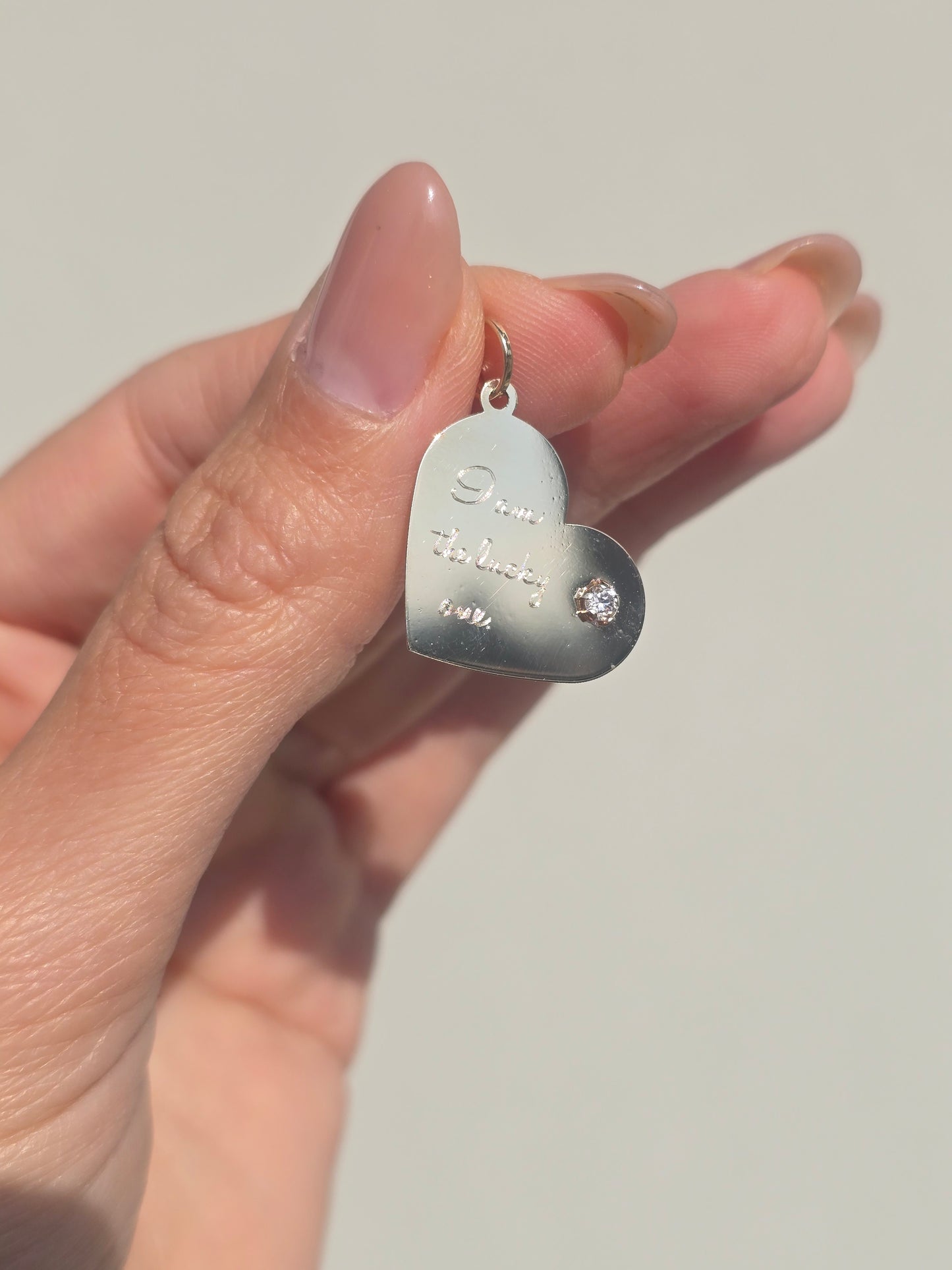 Corazón oro 10K (charm)