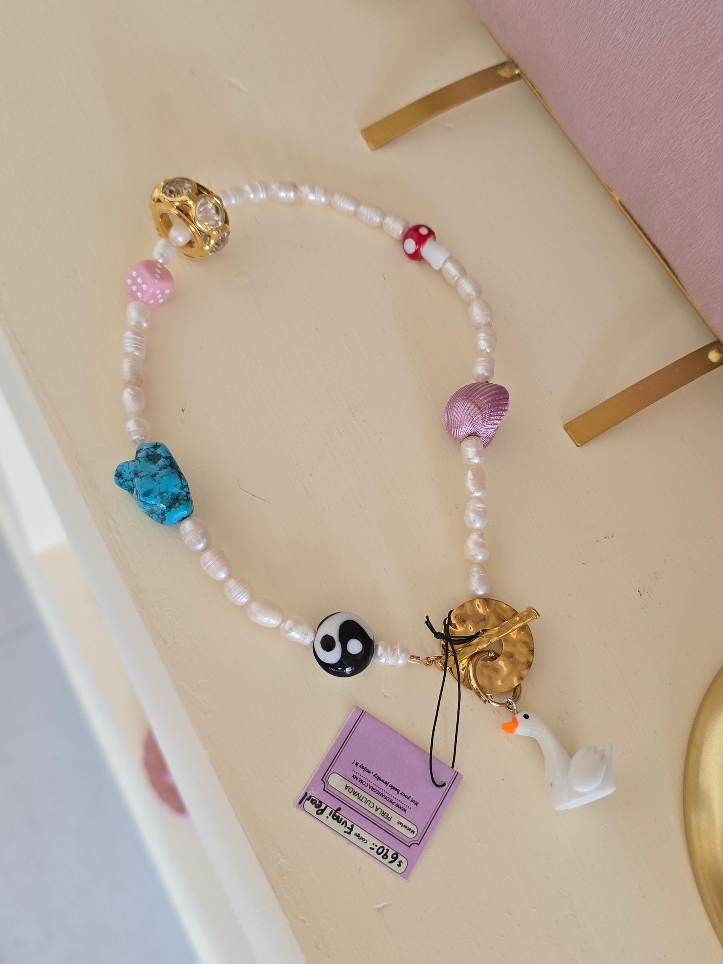 Fungi Pearls Necklace