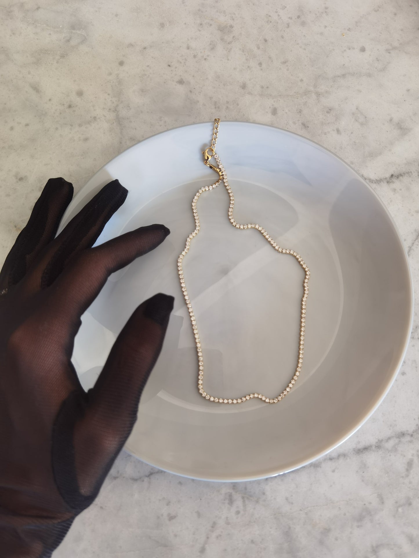 TENNIS SUPER TINY NECKLACE