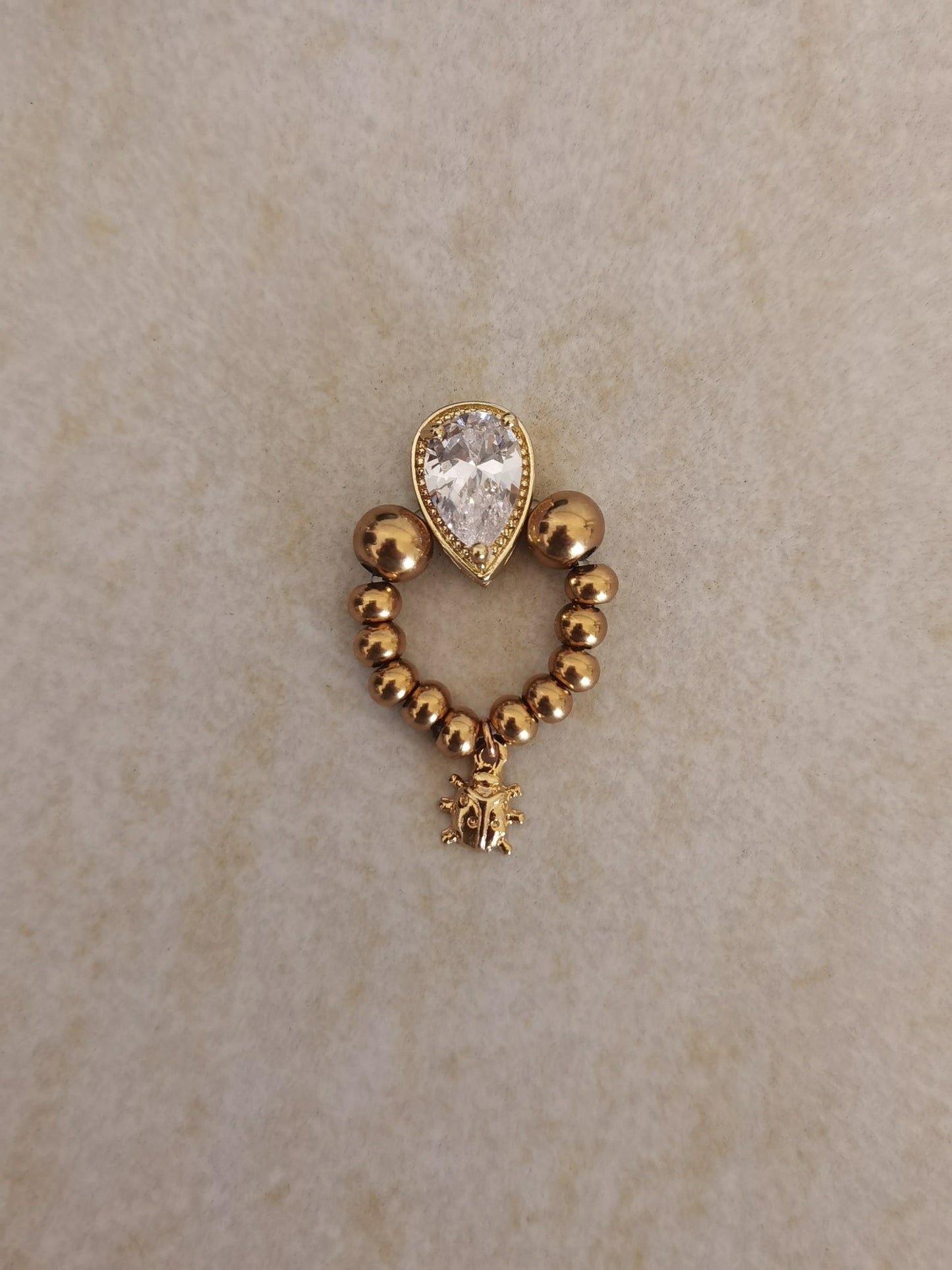 LADY BUG DIAMOND (ANILLO MEÑIQUE)