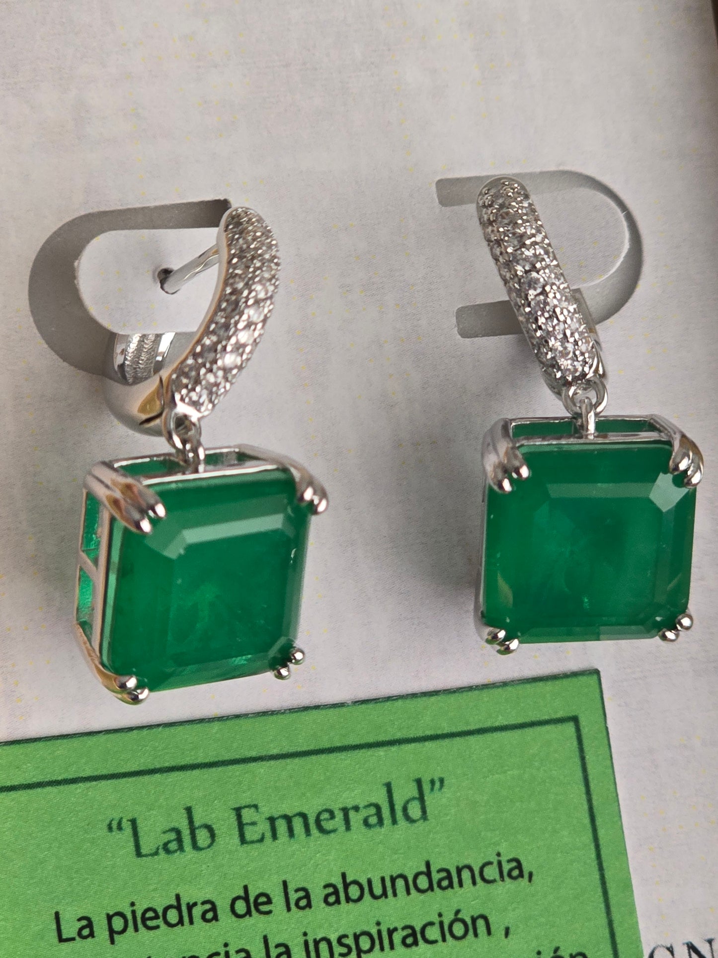 BIG EMERALD PAIR