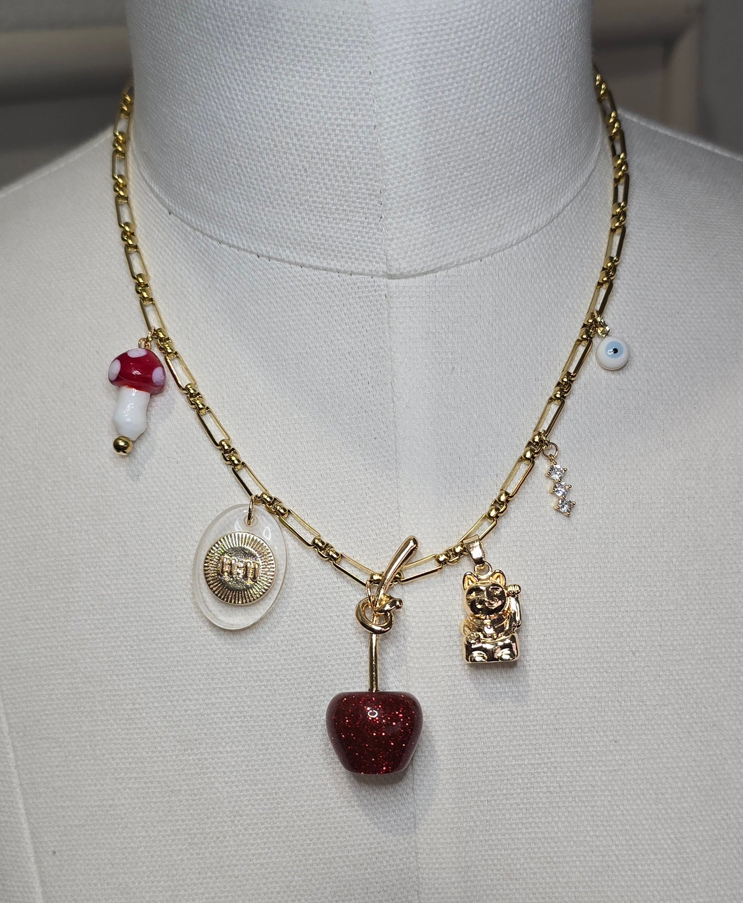 CHERRY FUNGI Necklace