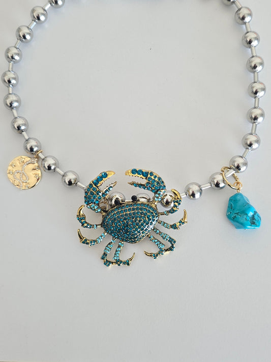 BABY CRAB NECKLACE