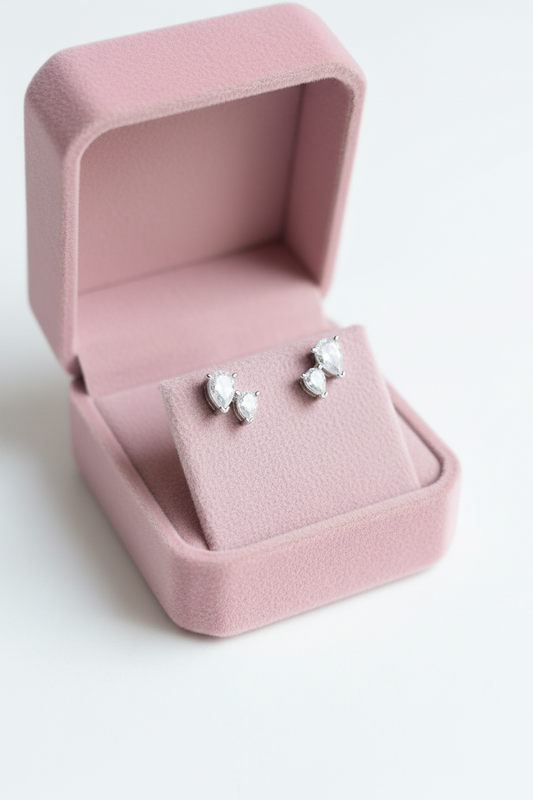 Doble gota (Plata .925)