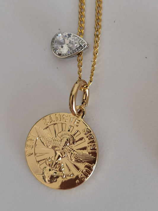 COLLAR MONEDA BRAVE SPIRIT