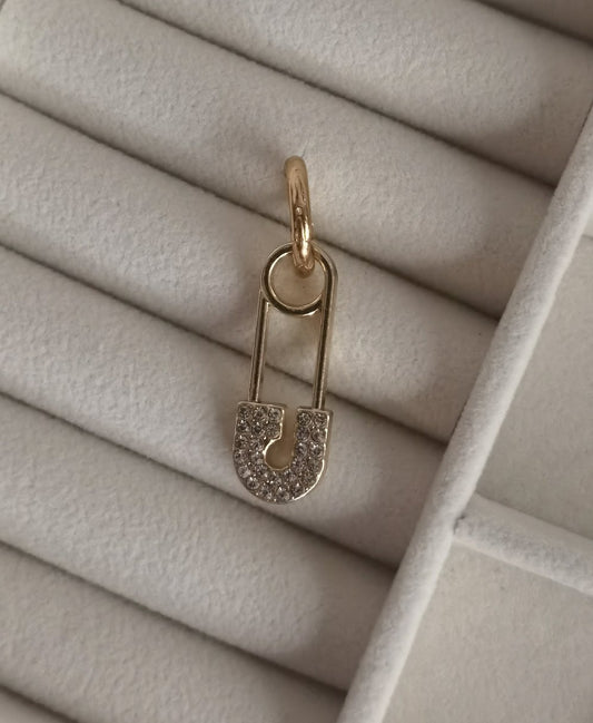 CLIP DIAMOND CHARM