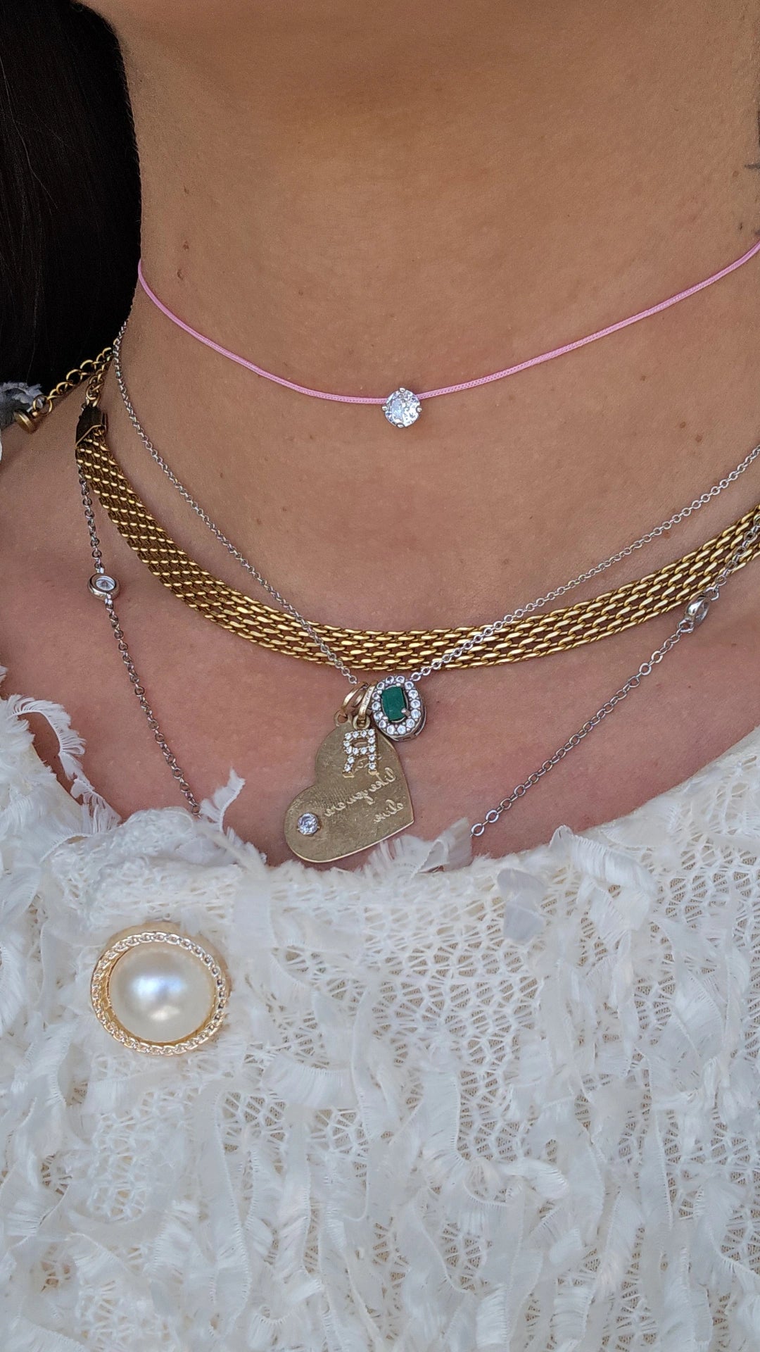 Pink one diamond (Plata. 925)