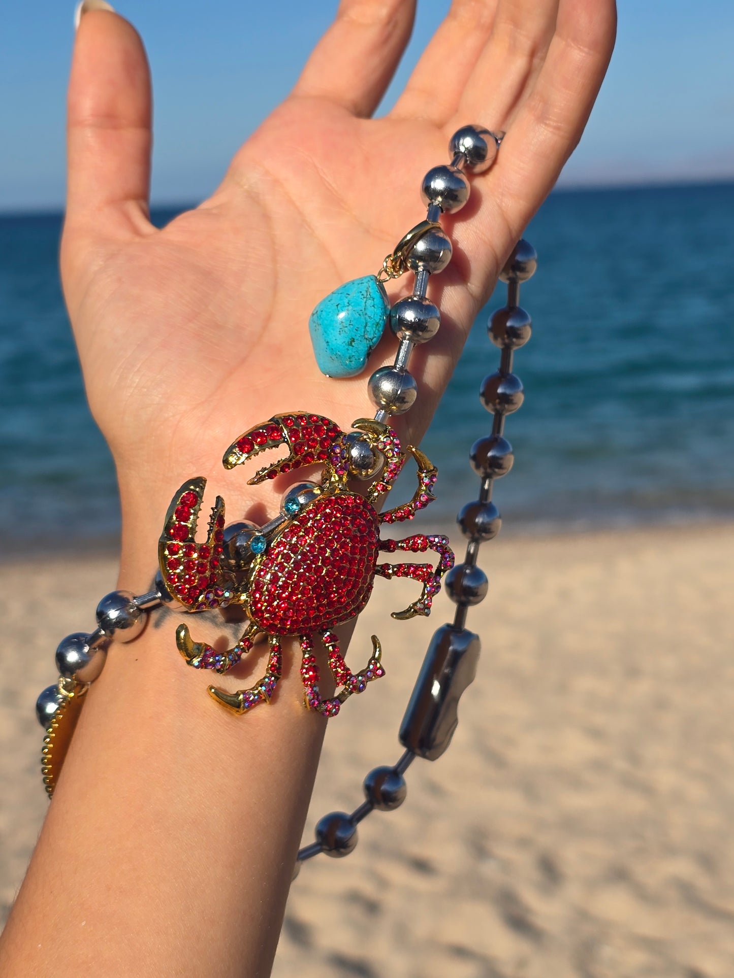 BABY CRAB NECKLACE