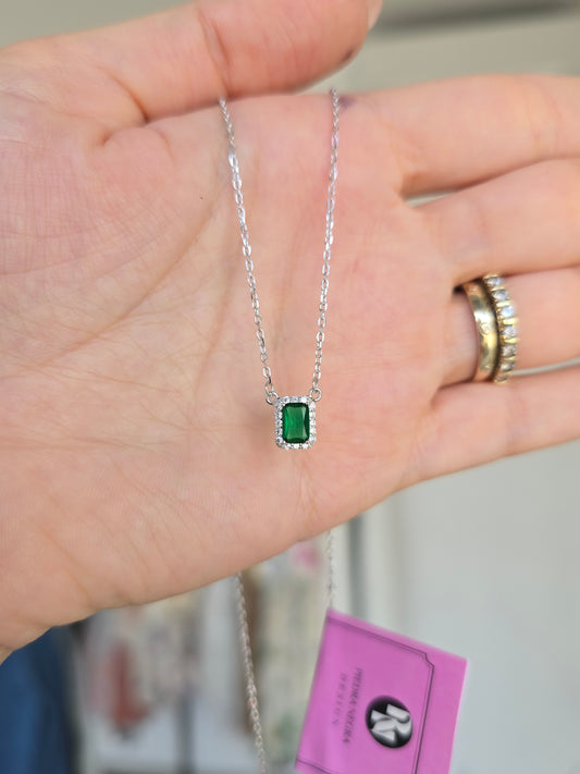 Collar Gratitud en plata .925