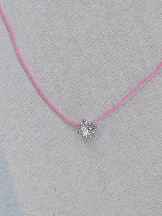 Pink one diamond (Plata. 925)
