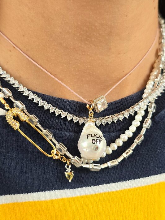 Tennis baby hearts (Plata .925)