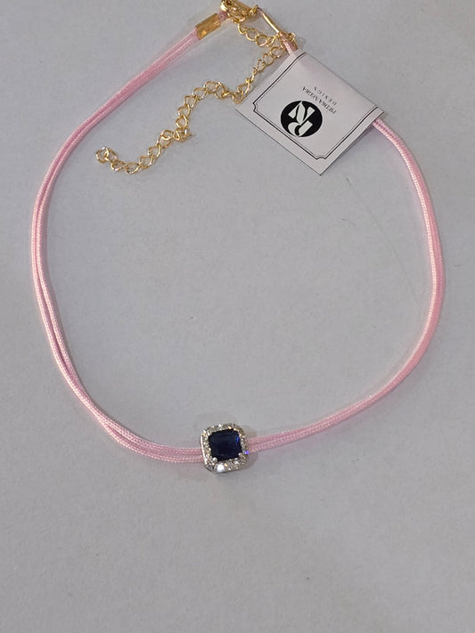 Diamond blue & pink