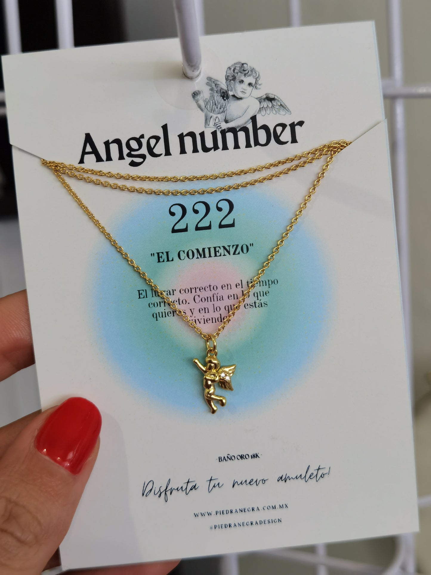 ANGEL 222 NECKLACE