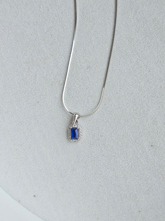 New day blue necklace (Plata.925)
