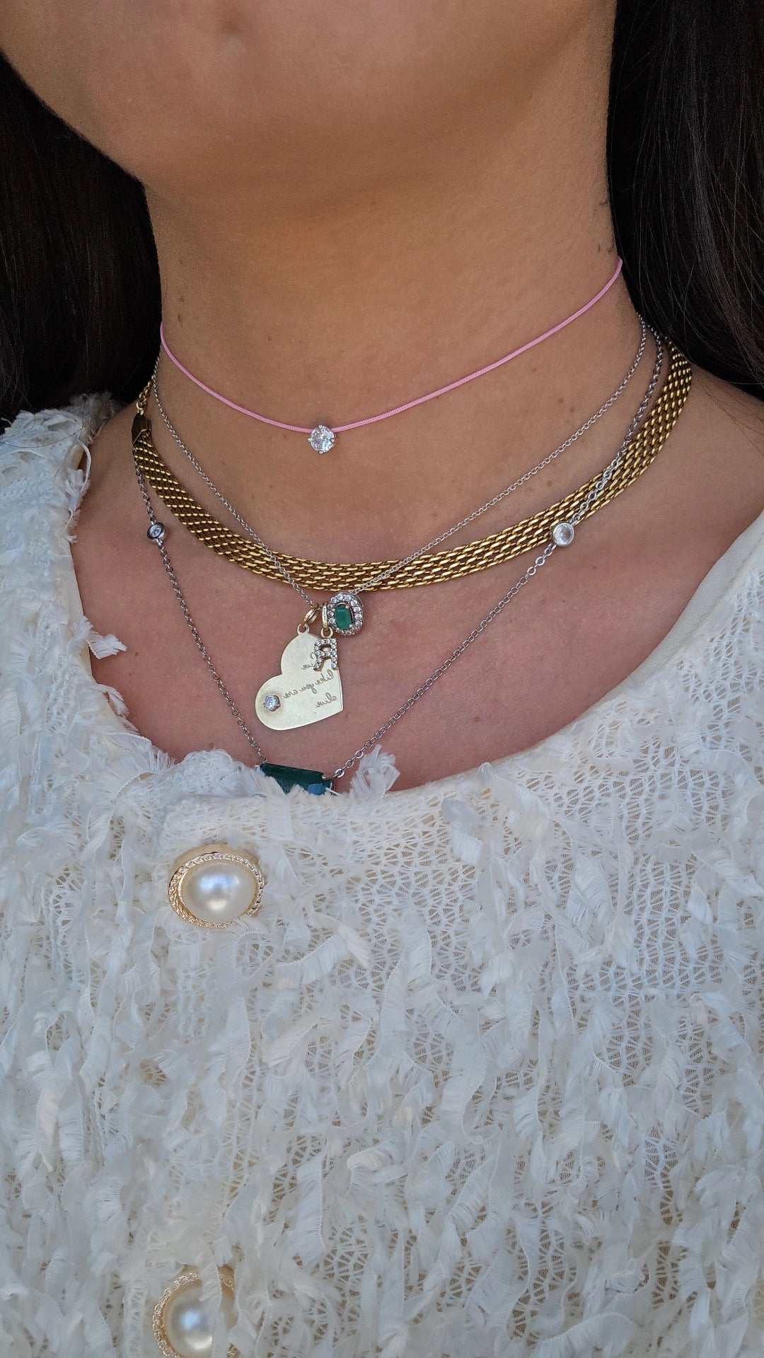 Pink one diamond (Plata. 925)