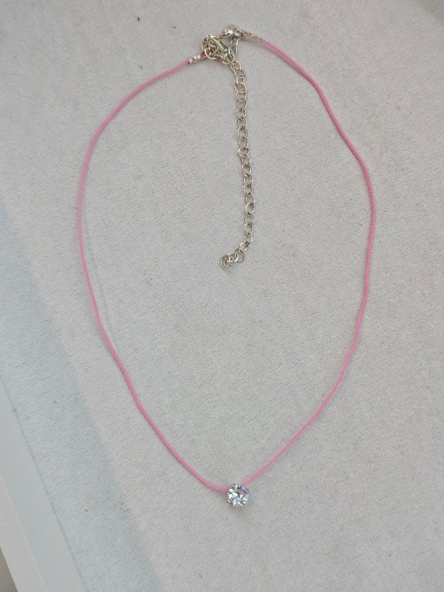 Pink one diamond (Plata. 925)