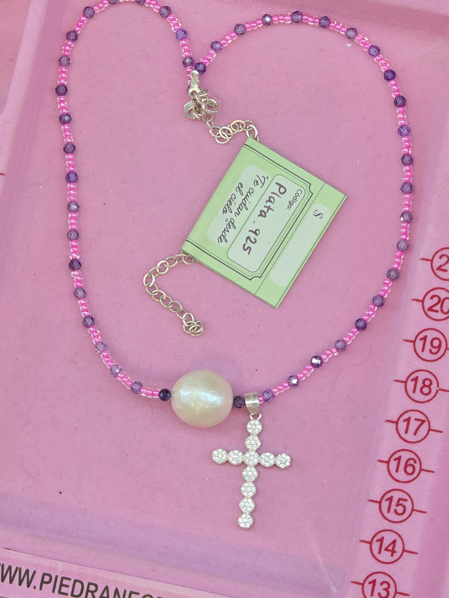 Fe Pearl ( Plata. 925)
