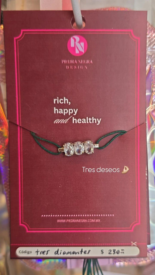 RICH, HAPPY & HEALTHY Bracelet