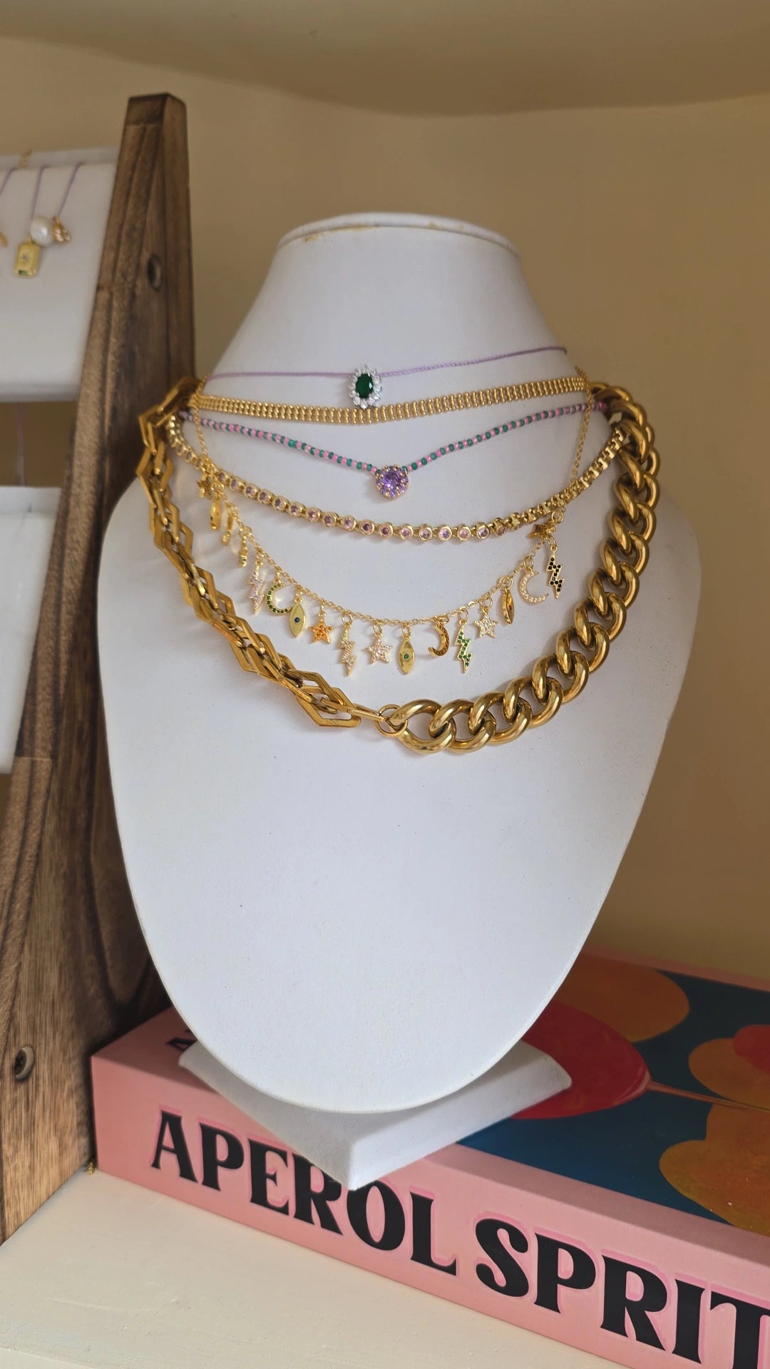 One diamond (lila y verde)