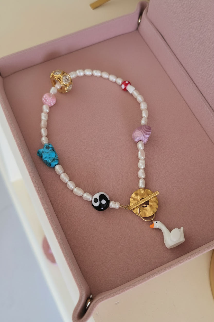 Fungi Pearls Necklace