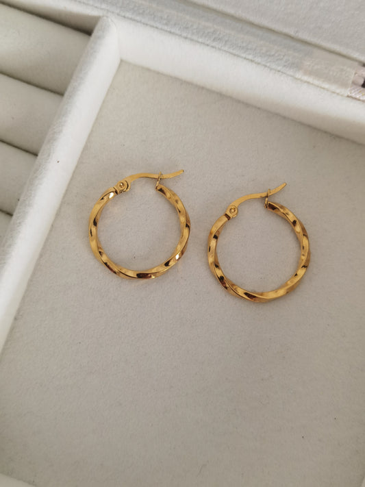 CHURROS Medium Hoops