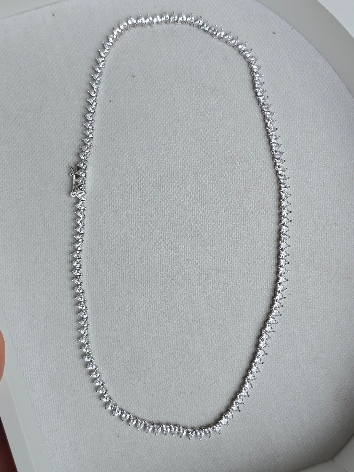 Tennis baby hearts (Plata .925)