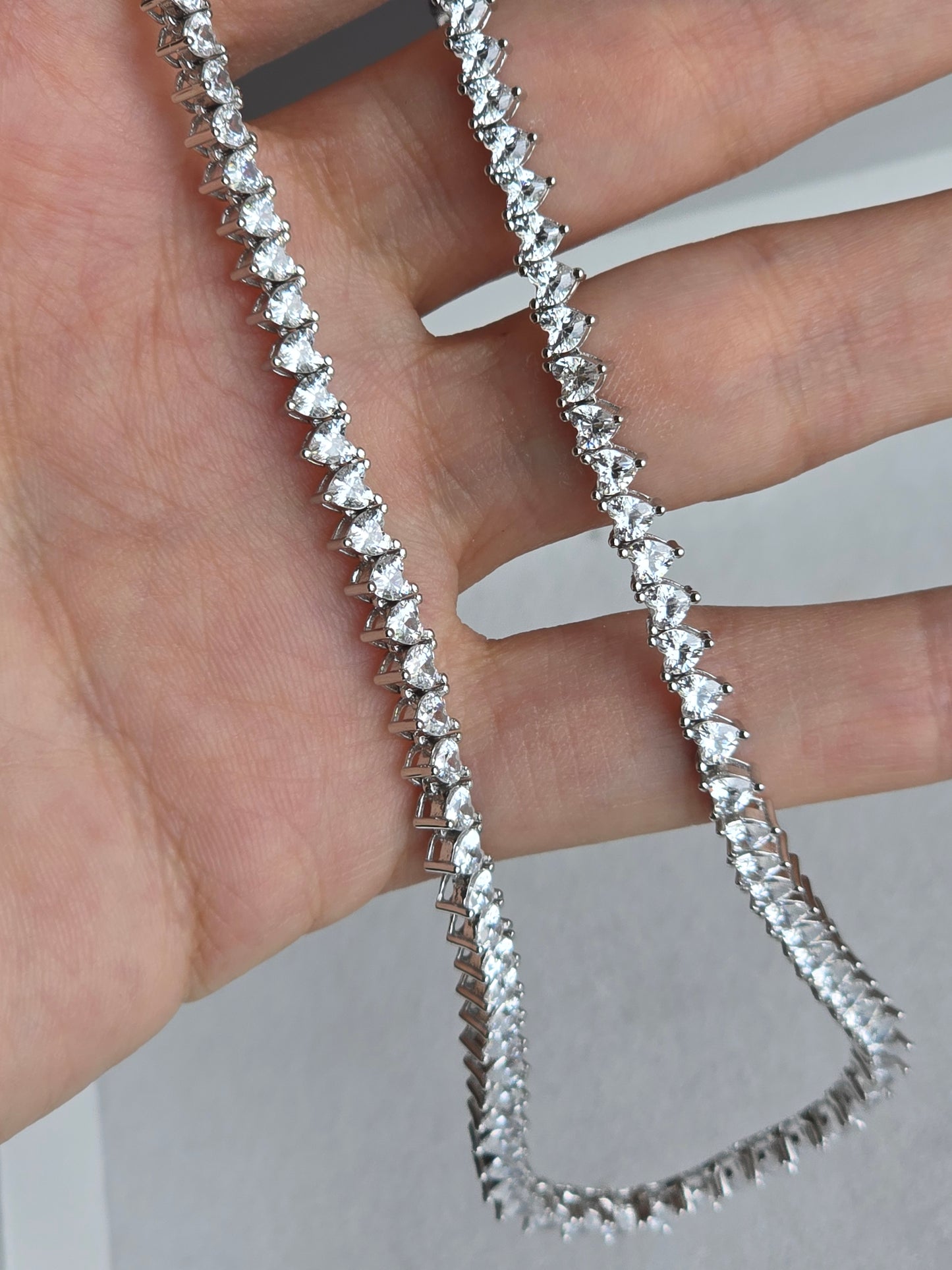 Tennis baby hearts (Plata .925)