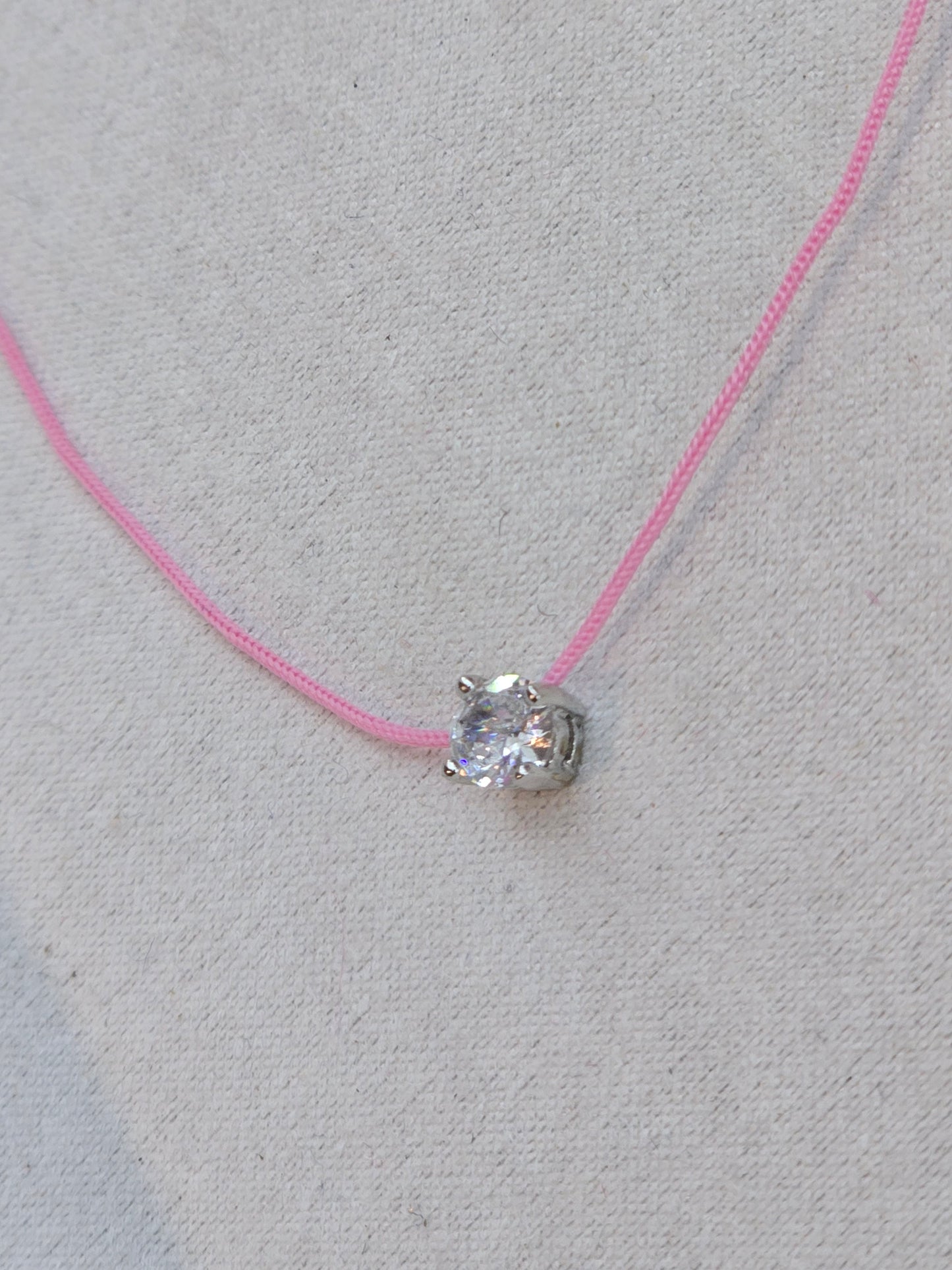 Pink one diamond (Plata. 925)
