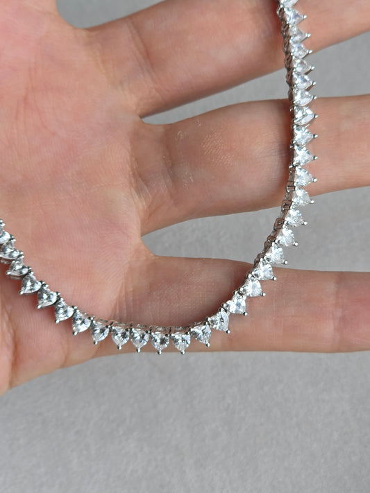 Tennis baby hearts (Plata .925)