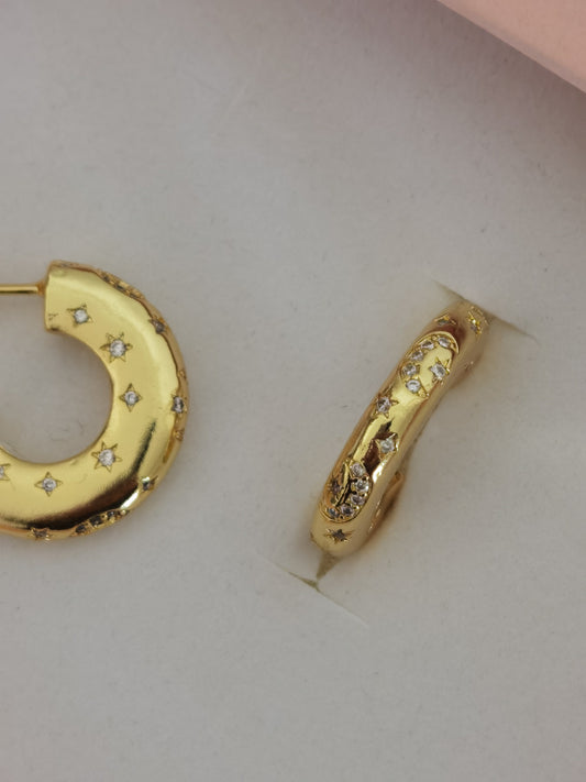 CIELITO LINDO HOOPS (par arracadas)