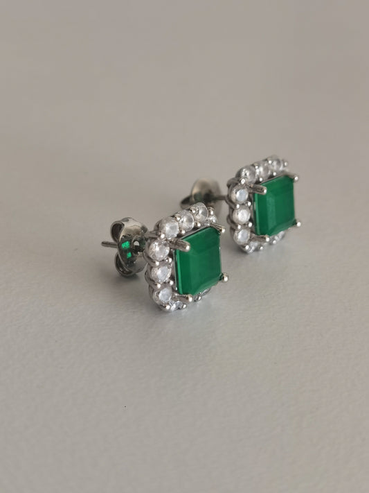 ROYAL VIBES ESMERALDAS (PAR ARETES)